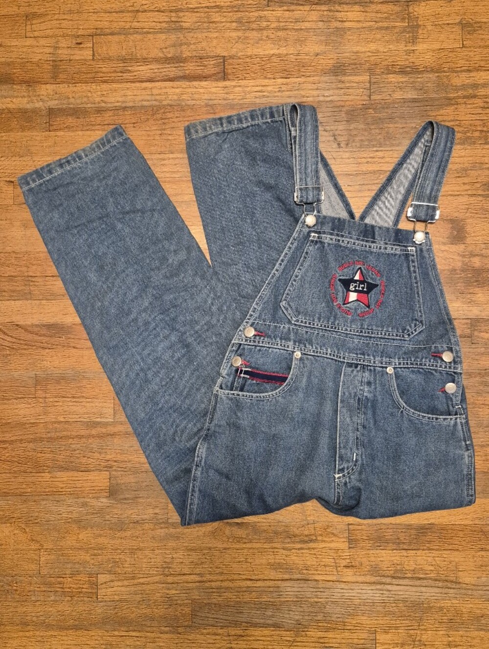 BUGLE BOY JEANS Girl's Denim Overalls